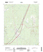 US Topo 7.5-minute map for Hardeeville SCGA