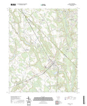 US Topo 7.5-minute map for McColl SCNC