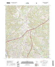 US Topo 7.5-minute map for North Augusta SCGA