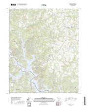 US Topo 7.5-minute map for Oakway SCGA