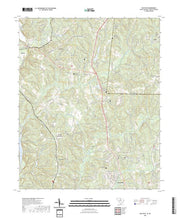 US Topo 7.5-minute map for Van Wyck SCNC