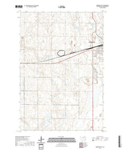 USGS US Topo 7.5-minute map for Aberdeen West SD 2021