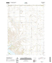 USGS US Topo 7.5-minute map for Academy SD 2021