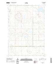 USGS US Topo 7.5-minute map for Agar NW SD 2021