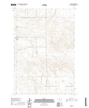 USGS US Topo 7.5-minute map for Akaska SD 2021