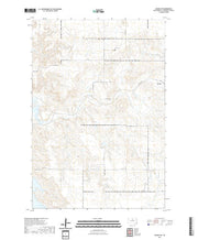 USGS US Topo 7.5-minute map for Akaska SW SD 2021