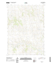 USGS US Topo 7.5-minute map for Allen SE SD 2021