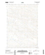 USGS US Topo 7.5-minute map for Antelope Creek West SD 2021