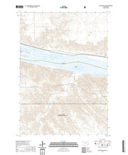 USGS US Topo 7.5-minute map for Antelope Island SD 2021