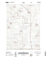 USGS US Topo 7.5-minute map for Ardmore SDNE 2021