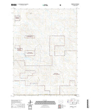 USGS US Topo 7.5-minute map for Ardmore SE SDNE 2021