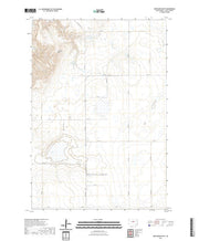 USGS US Topo 7.5-minute map for Artichoke Butte SD 2021