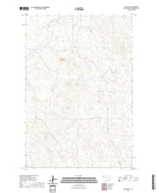 USGS US Topo 7.5-minute map for Bams Butte SD 2021