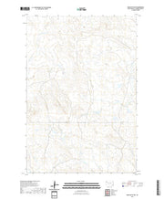 USGS US Topo 7.5-minute map for Bams Butte NW SD 2021