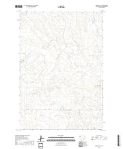 USGS US Topo 7.5-minute map for Bams Butte SE SD 2021