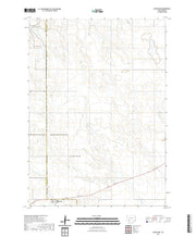 USGS US Topo 7.5-minute map for Batesland SD 2021