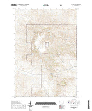 USGS US Topo 7.5-minute map for Battleship Rock SD 2021