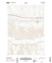 USGS US Topo 7.5-minute map for Belvidere SD 2021