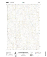 USGS US Topo 7.5-minute map for Bessie Butte SD 2021