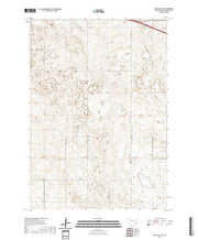 USGS US Topo 7.5-minute map for Bijou Hills NE SD 2021