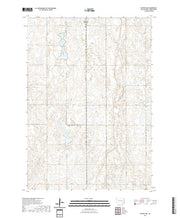 USGS US Topo 7.5-minute map for Bitter Lake SD 2021