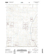 USGS US Topo 7.5-minute map for Black Banks Creek East SDNE 2021