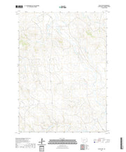 USGS US Topo 7.5-minute map for Black Eyes SD 2021