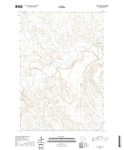 USGS US Topo 7.5-minute map for Black Horse SD 2021