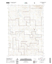 USGS US Topo 7.5-minute map for Black Horse Butte SD 2021