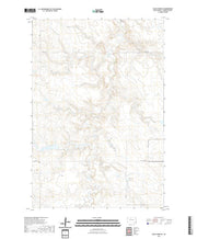 USGS US Topo 7.5-minute map for Black Horse SE SD 2021