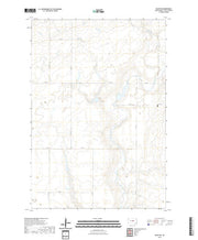 USGS US Topo 7.5-minute map for Blunt NE SD 2021