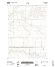 USGS US Topo 7.5-minute map for Blunt SE SD 2021