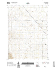 USGS US Topo 7.5-minute map for Bovee SD 2021