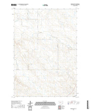 USGS US Topo 7.5-minute map for Bowen Ranch SD 2021