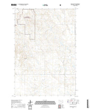 USGS US Topo 7.5-minute map for Boxcar Buttes SD 2021