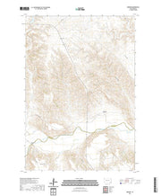 USGS US Topo 7.5-minute map for Bridger SD 2021