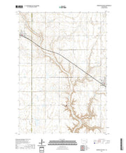 USGS US Topo 7.5-minute map for Bridgewater West SD 2021