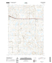 USGS US Topo 7.5-minute map for Bristol East SD 2021