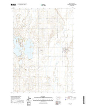 USGS US Topo 7.5-minute map for Bruce SD 2021