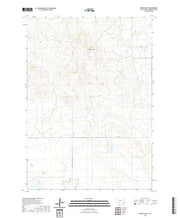 USGS US Topo 7.5-minute map for Brushy Butte SD 2021