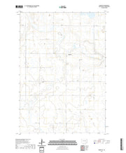 USGS US Topo 7.5-minute map for Burdette SD 2021