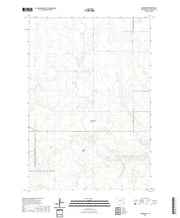 USGS US Topo 7.5-minute map for Burkmere SD 2021