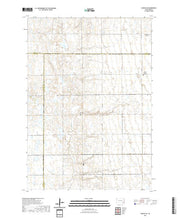 USGS US Topo 7.5-minute map for Canova SE SD 2021