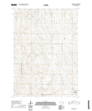 USGS US Topo 7.5-minute map for Canova West SD 2021