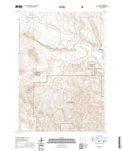 USGS US Topo 7.5-minute map for Caputa SD 2021