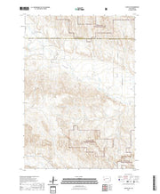 USGS US Topo 7.5-minute map for Caputa SW SD 2021