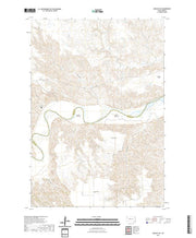 USGS US Topo 7.5-minute map for Carlin Flat SD 2021