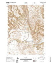 USGS US Topo 7.5-minute map for Cascade Springs SD 2021