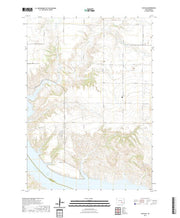 USGS US Topo 7.5-minute map for Castalia SD 2021