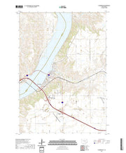 USGS US Topo 7.5-minute map for Chamberlain SD 2021